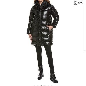 Bogner Jolie d Black Puffer Jacket coat